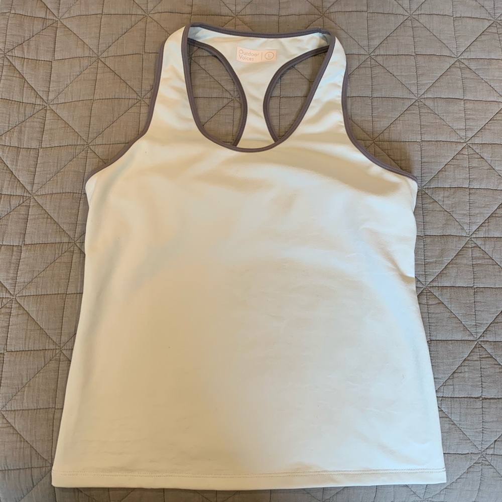 NWOT Outdoor voices workout top